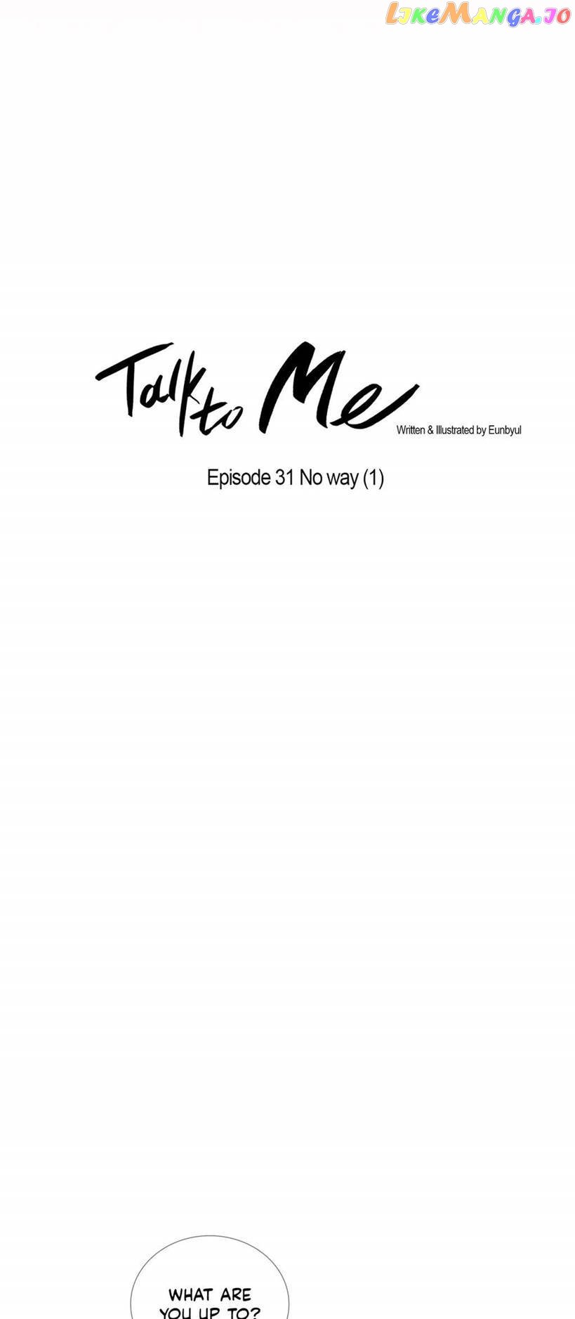 Talk to Me chapter 31 - page 5