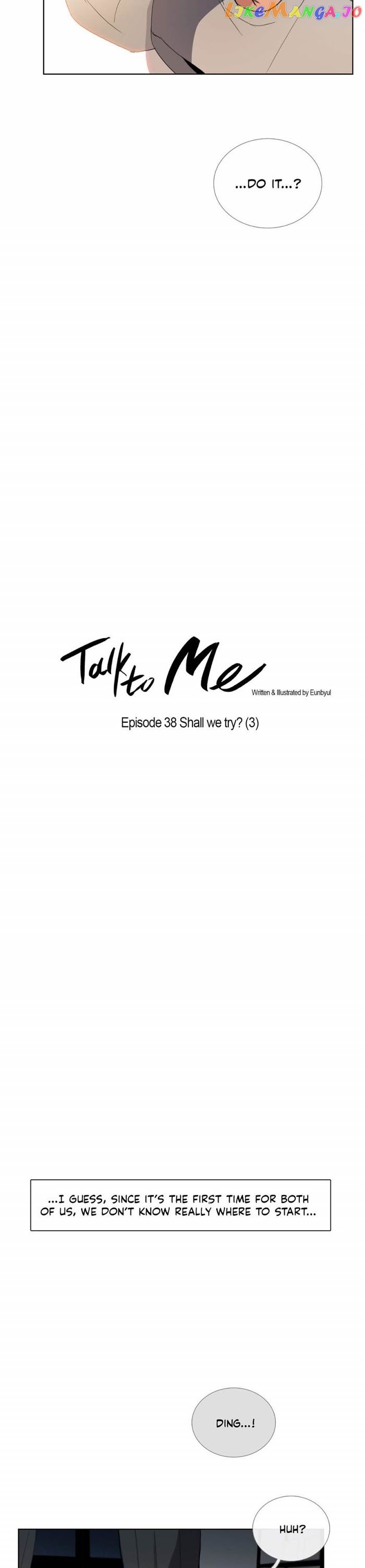 Talk to Me chapter 38 - page 4