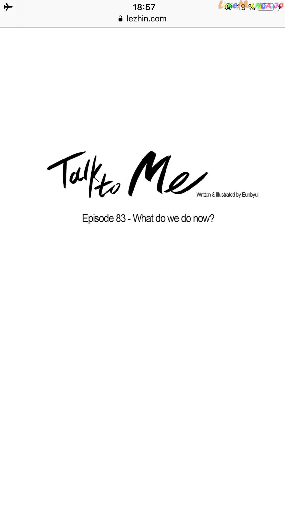 Talk to Me chapter 83 - page 8