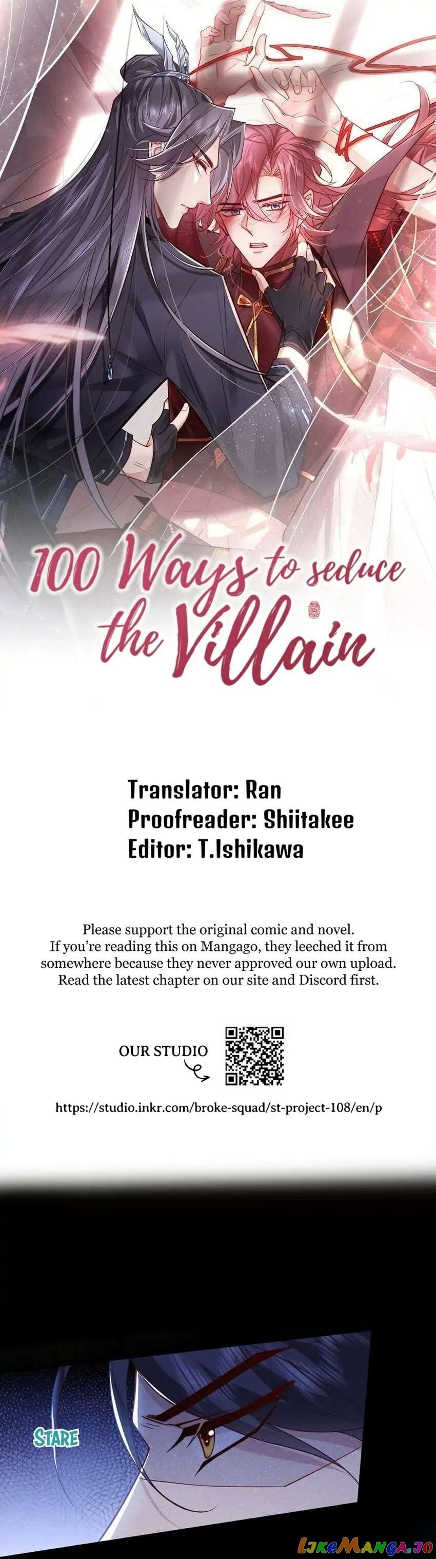 100 Ways to Seduce the Villain Chapter 40 - page 1