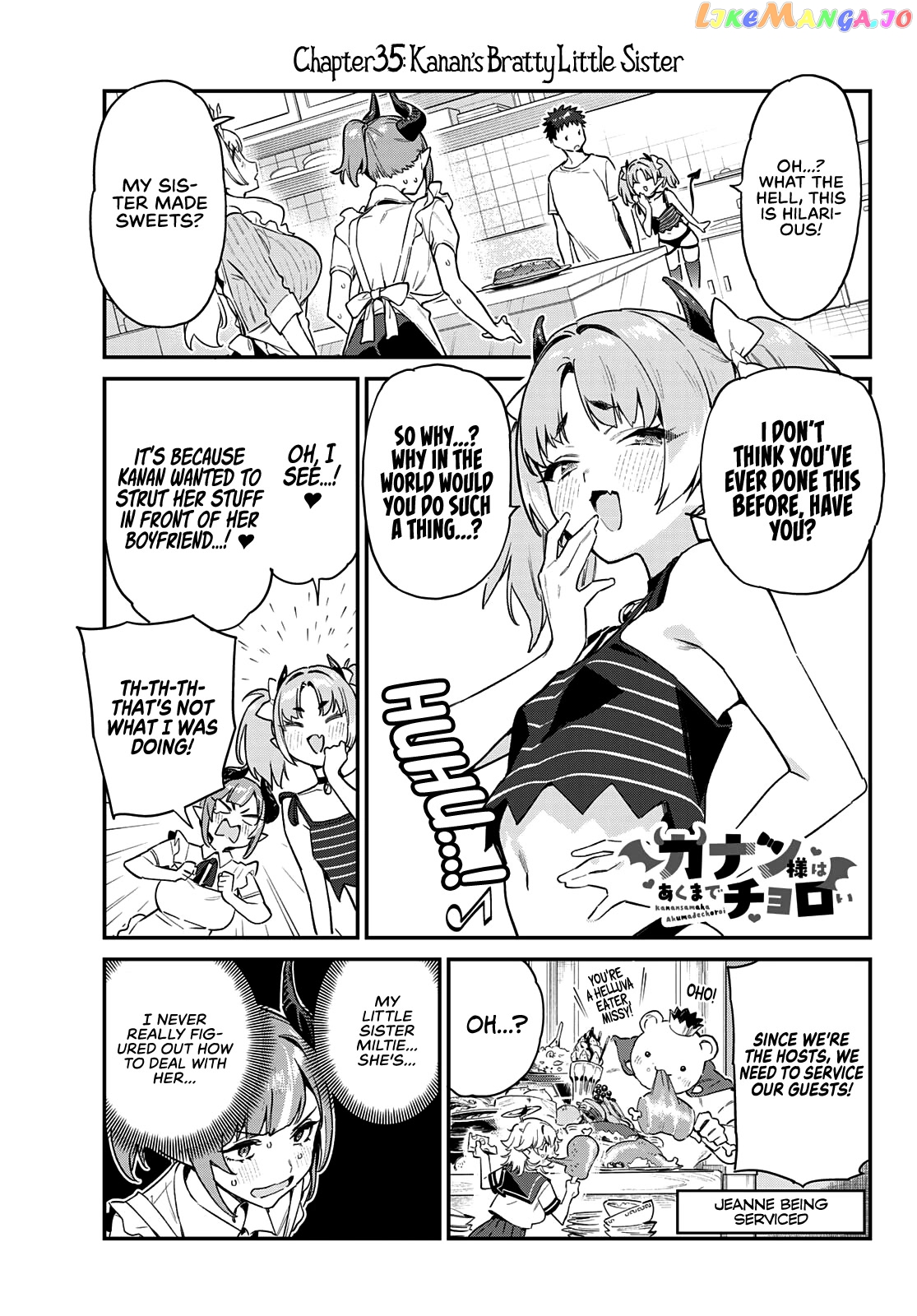 Kanan-Sama Is Easy As Hell! chapter 35 - page 2