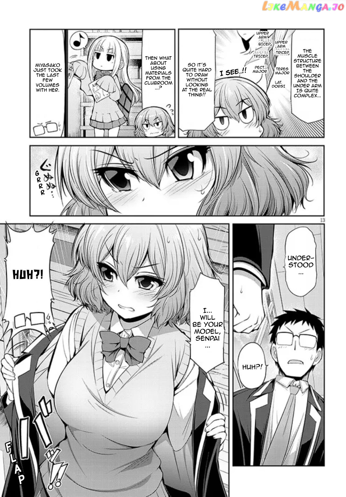 Saegusa-San Wa Megane-Senpai To Koi O Egaku chapter 3 - page 13