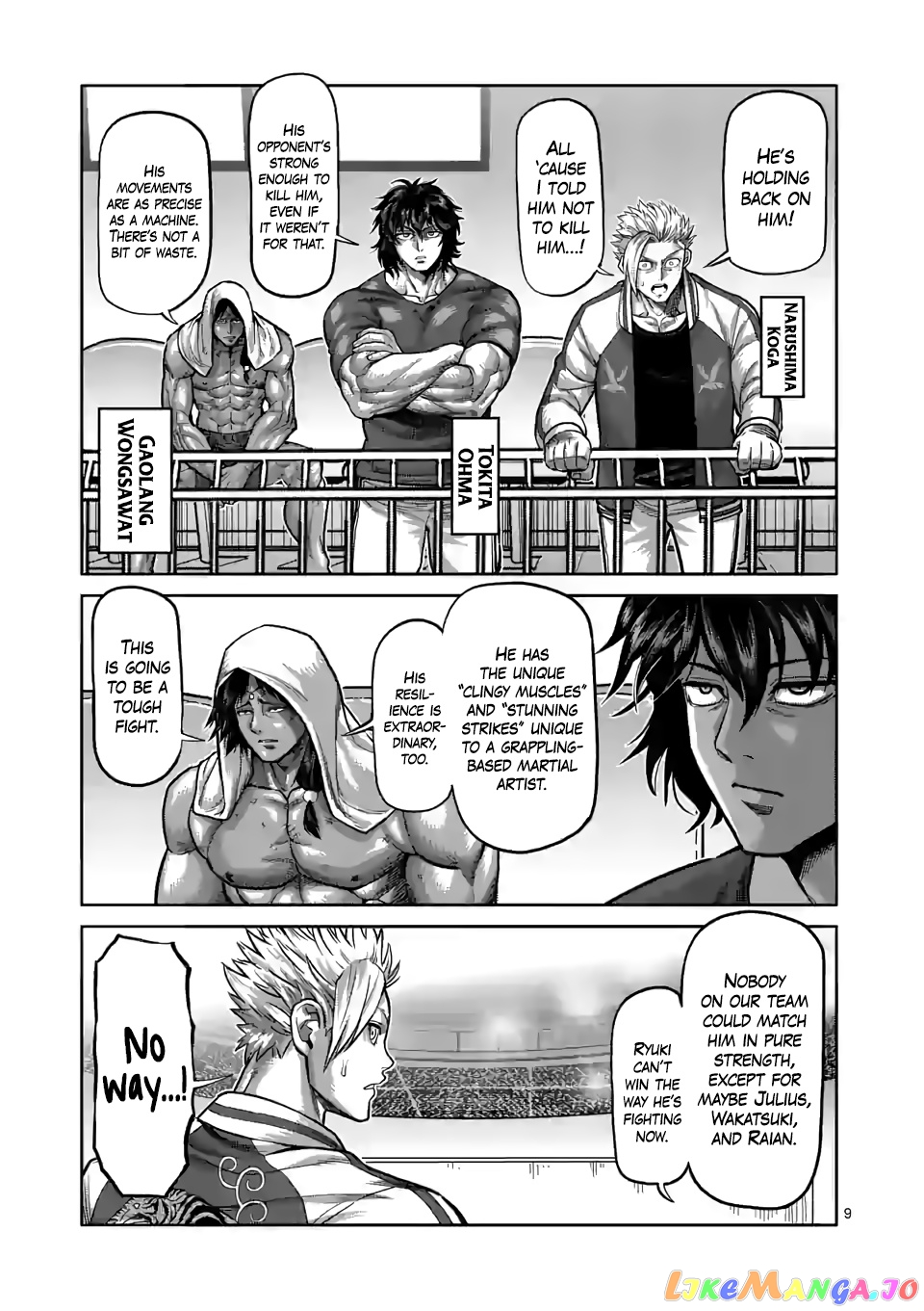 Kengan Omega chapter 83 - page 9