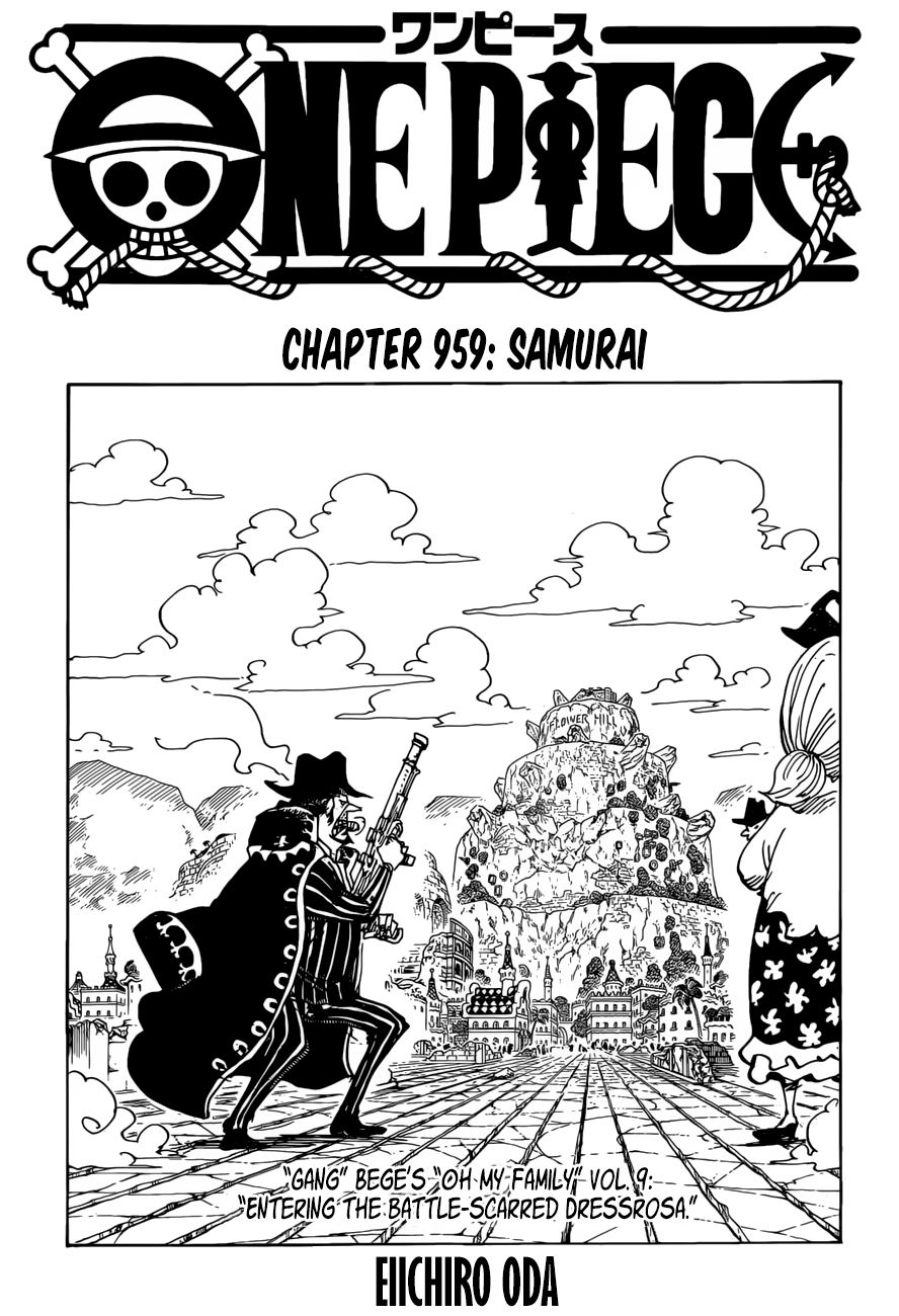 One Piece chapter 959 - page 1