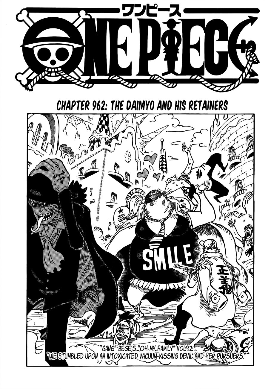 One Piece chapter 962 - page 1