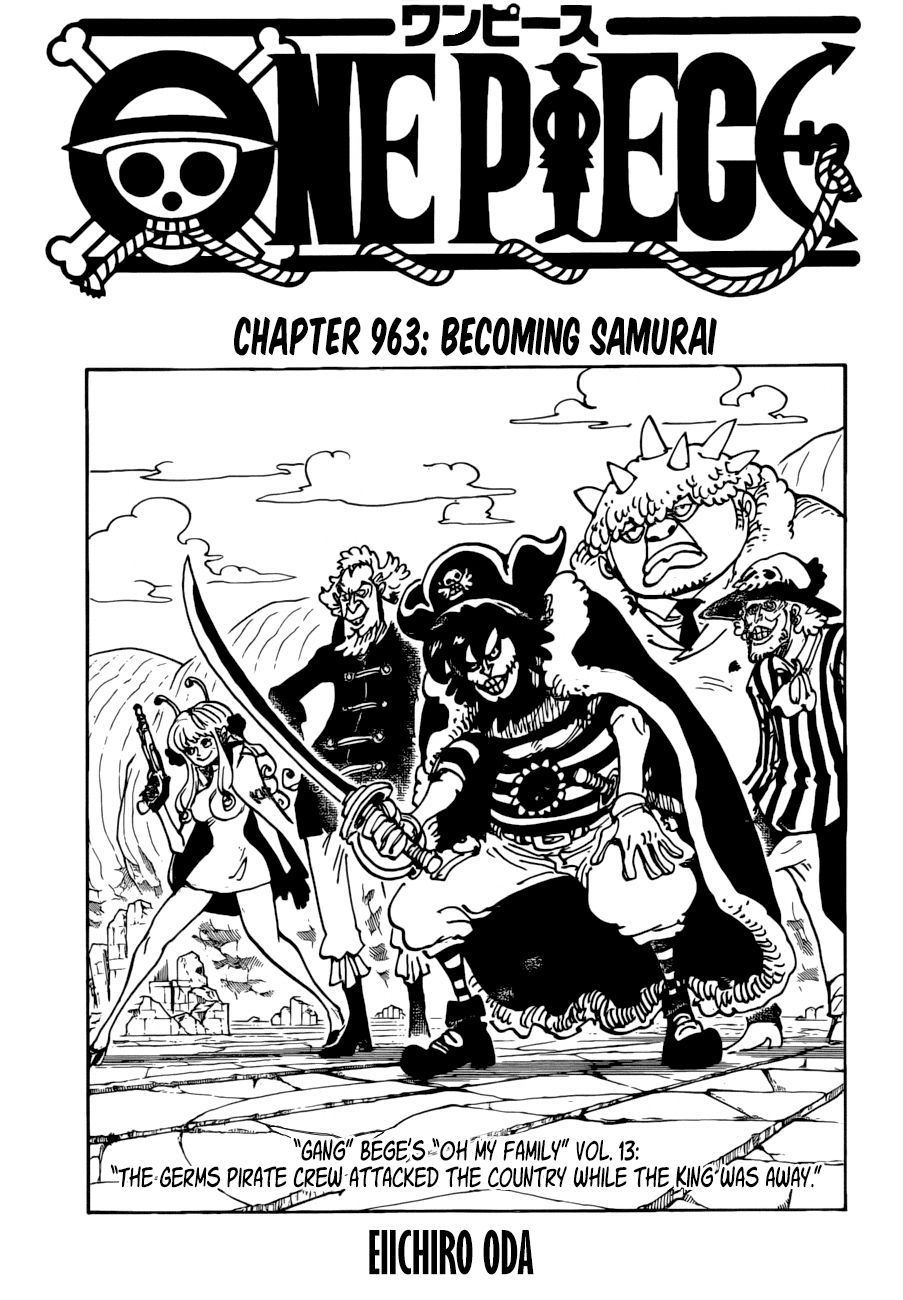 One Piece chapter 963 - page 1