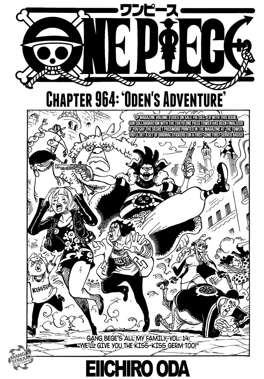 One Piece chapter 964 - page 1