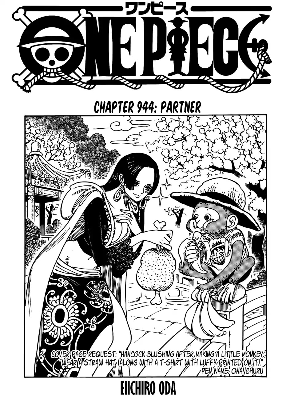 One Piece chapter 944 - page 1