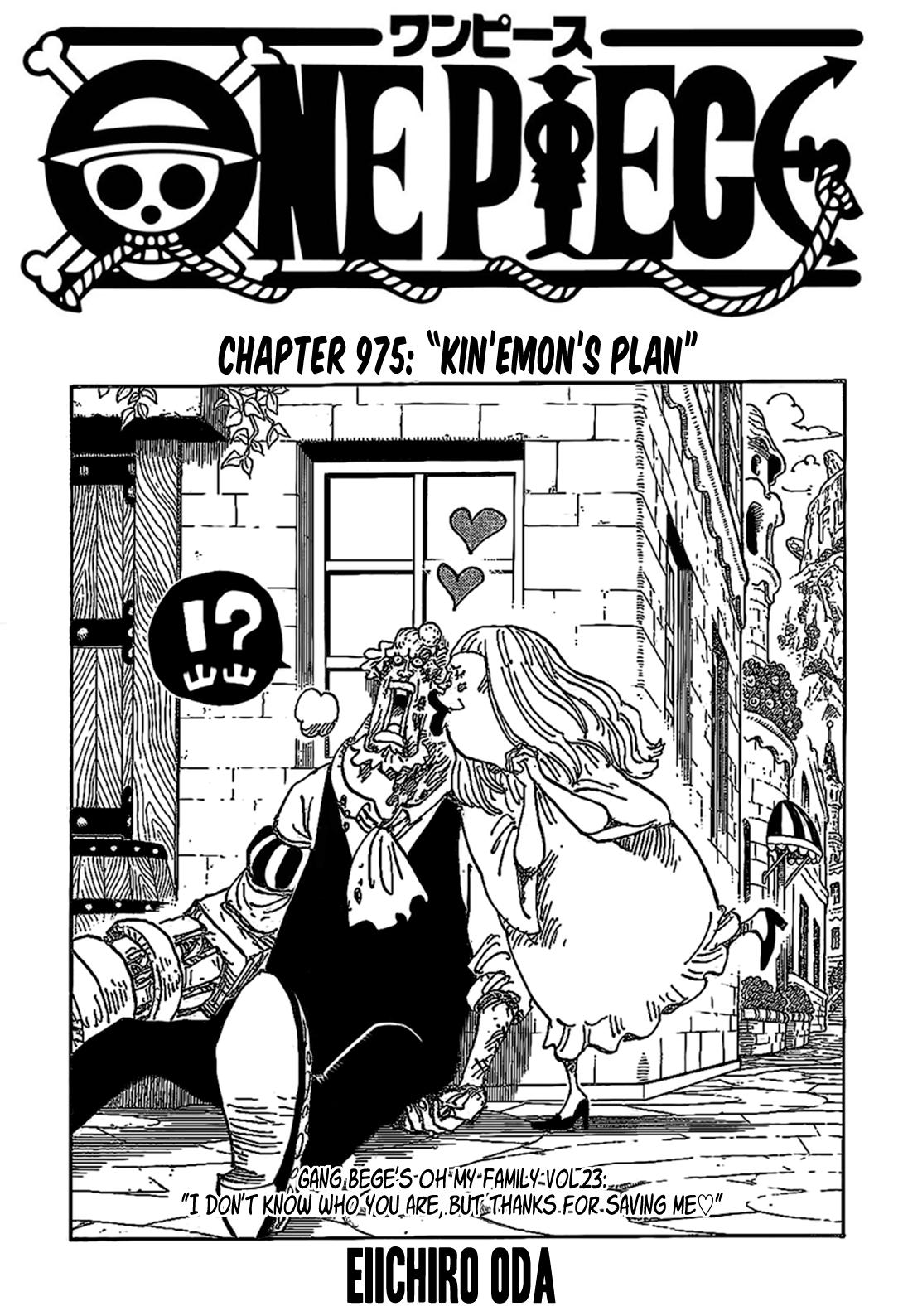 One Piece chapter 975 - page 1