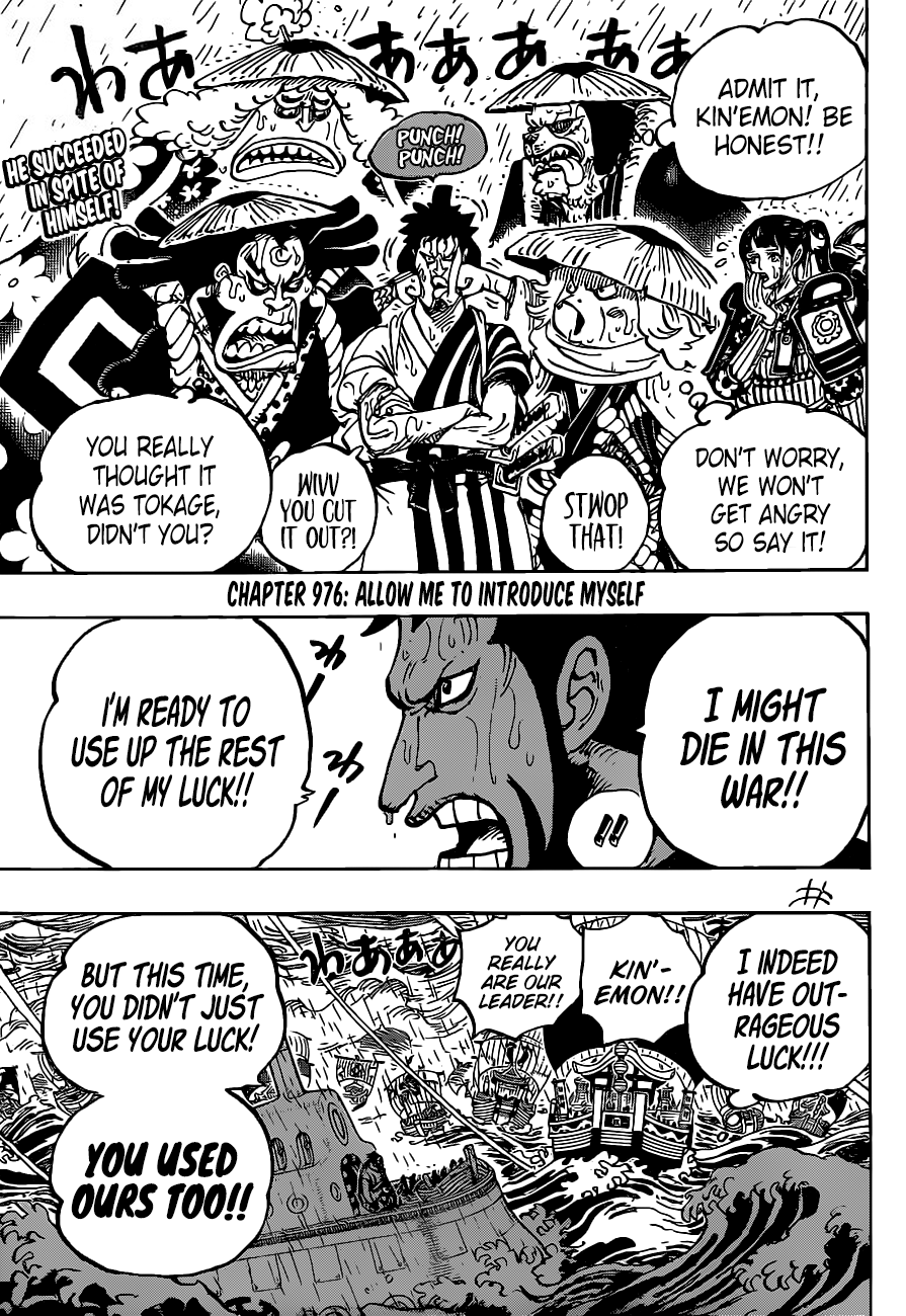 One Piece chapter 976 - page 3