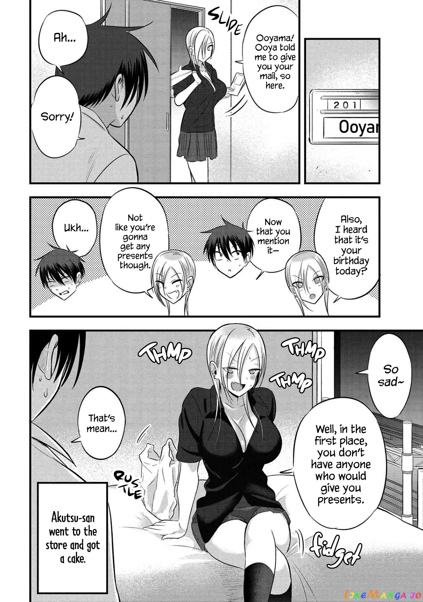 Please Go Home, Akutsu-San! chapter 68 - page 3