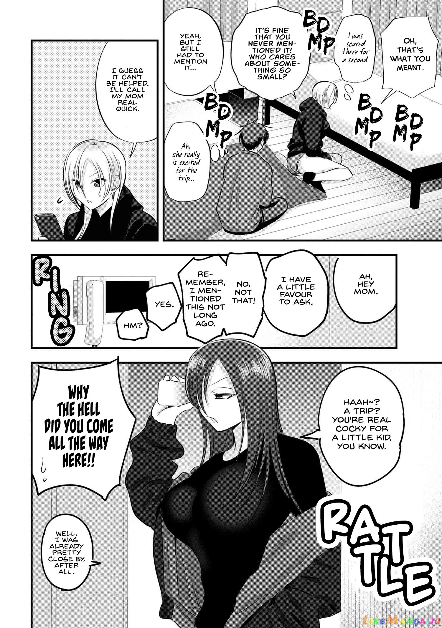 Please Go Home, Akutsu-San! chapter 138 - page 4