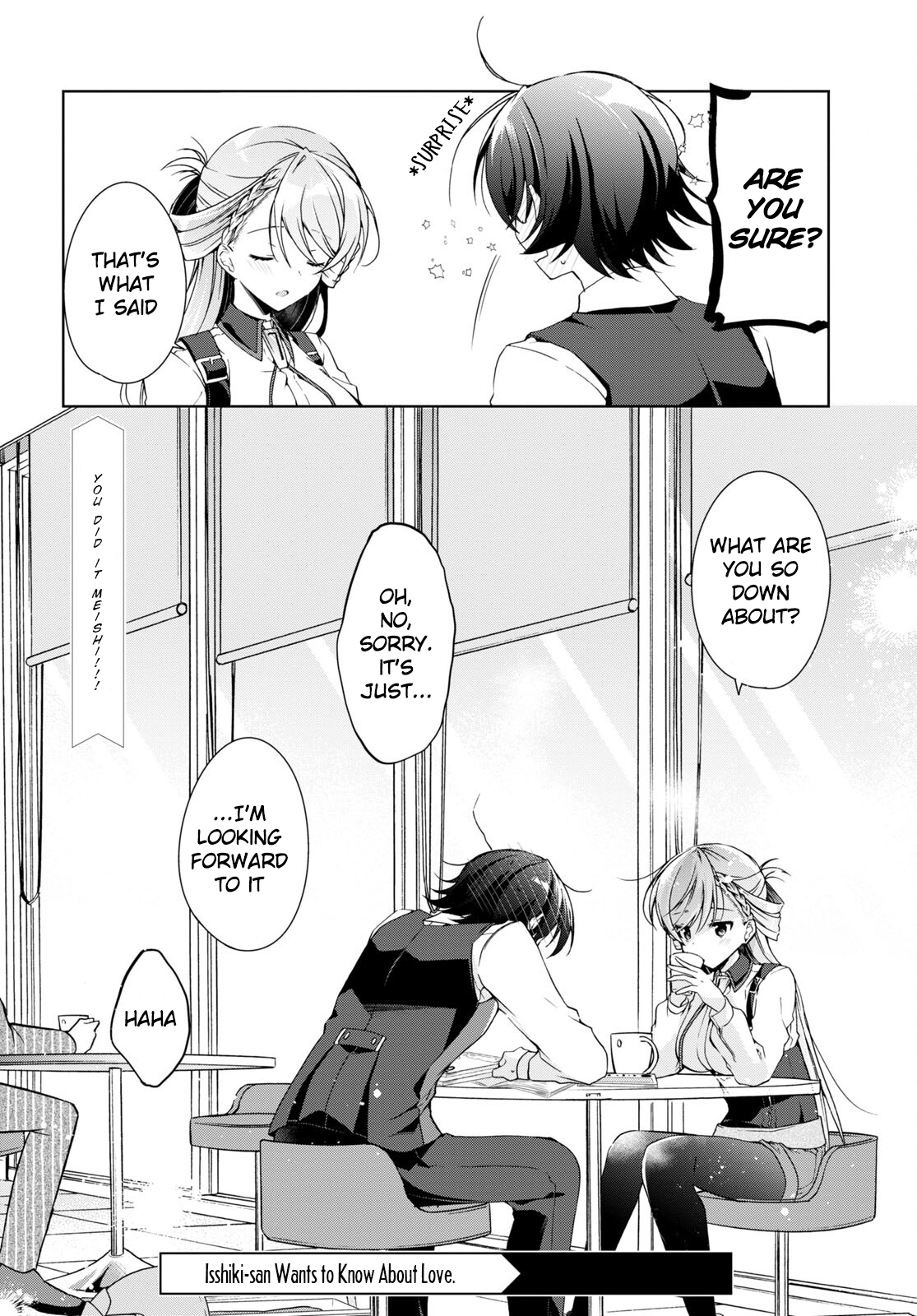 Isshiki-san wa Koi wo shiritai chapter 15 - page 24