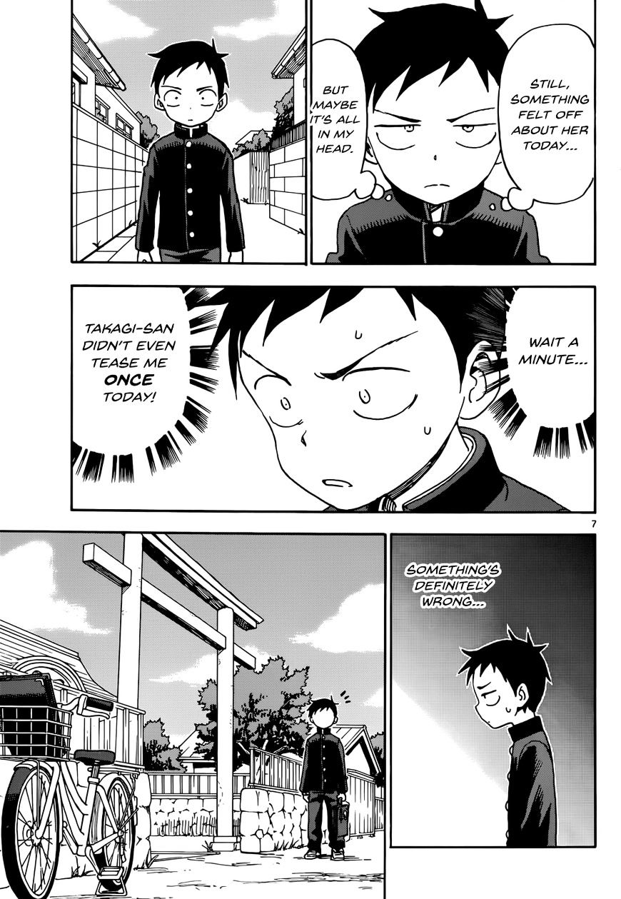 Karakai Jouzu No Takagi-San chapter 44 - page 7