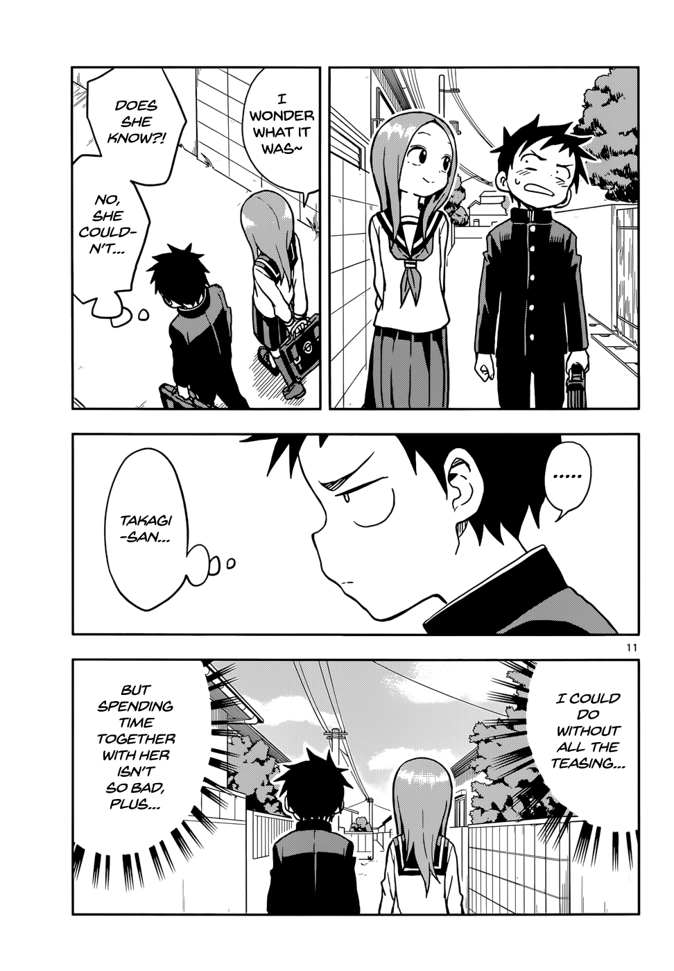 Karakai Jouzu No Takagi-San chapter 108 - page 11