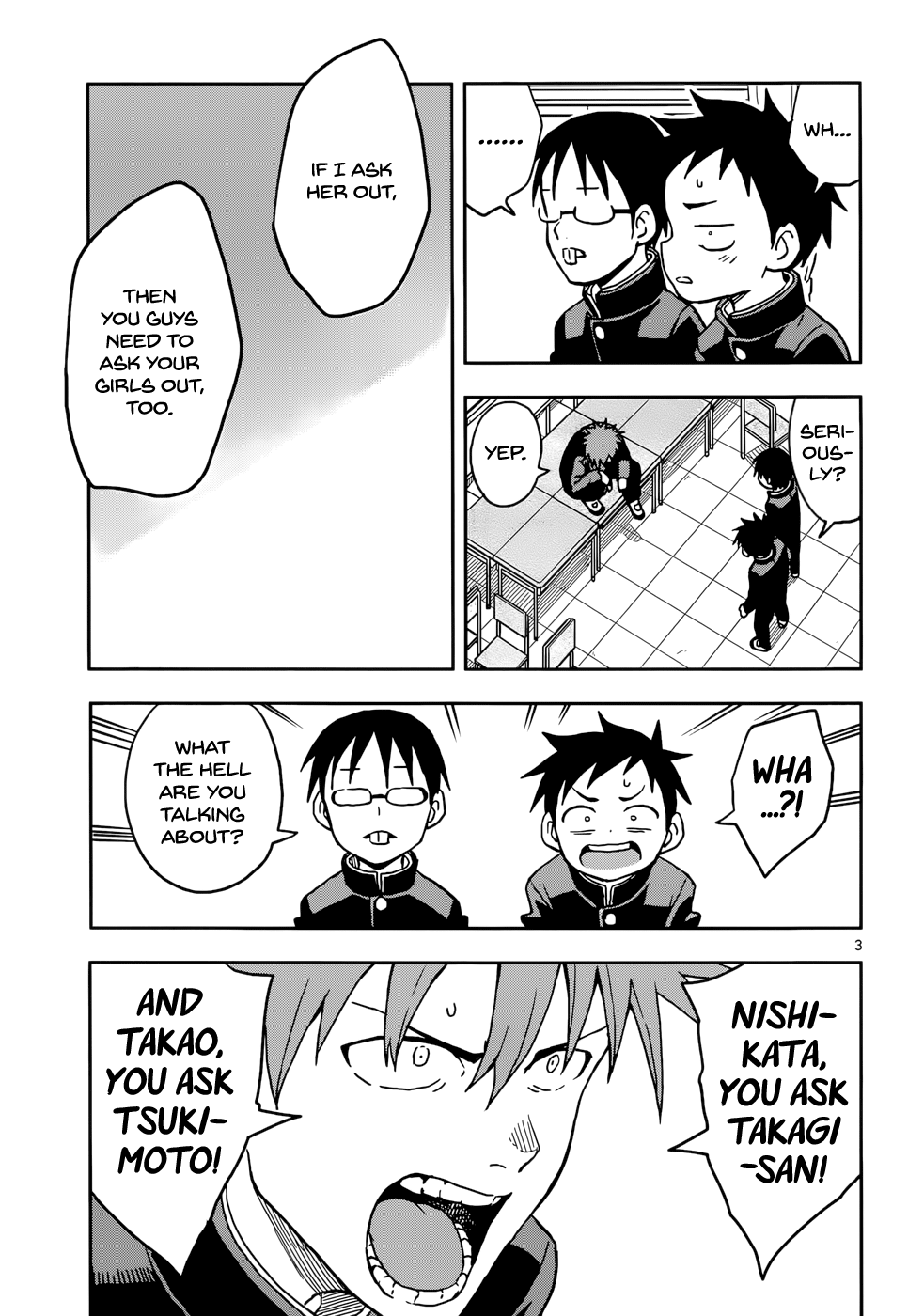 Karakai Jouzu No Takagi-San chapter 108 - page 3