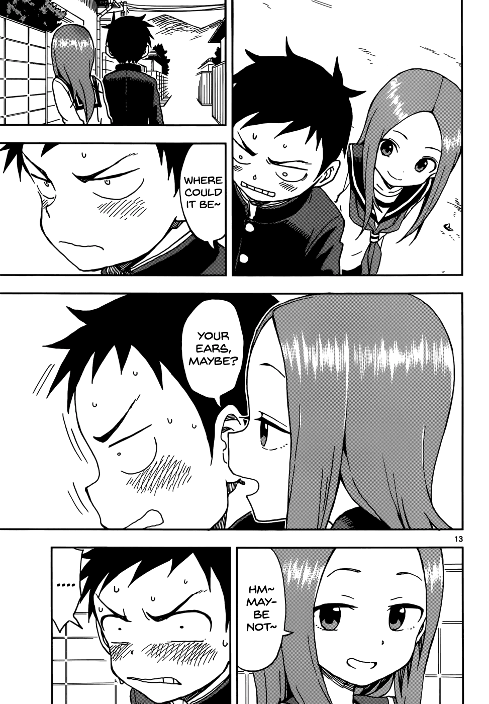 Karakai Jouzu No Takagi-San chapter 74 - page 13