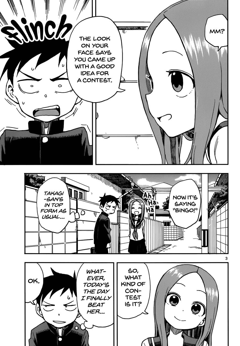 Karakai Jouzu No Takagi-San chapter 74 - page 3