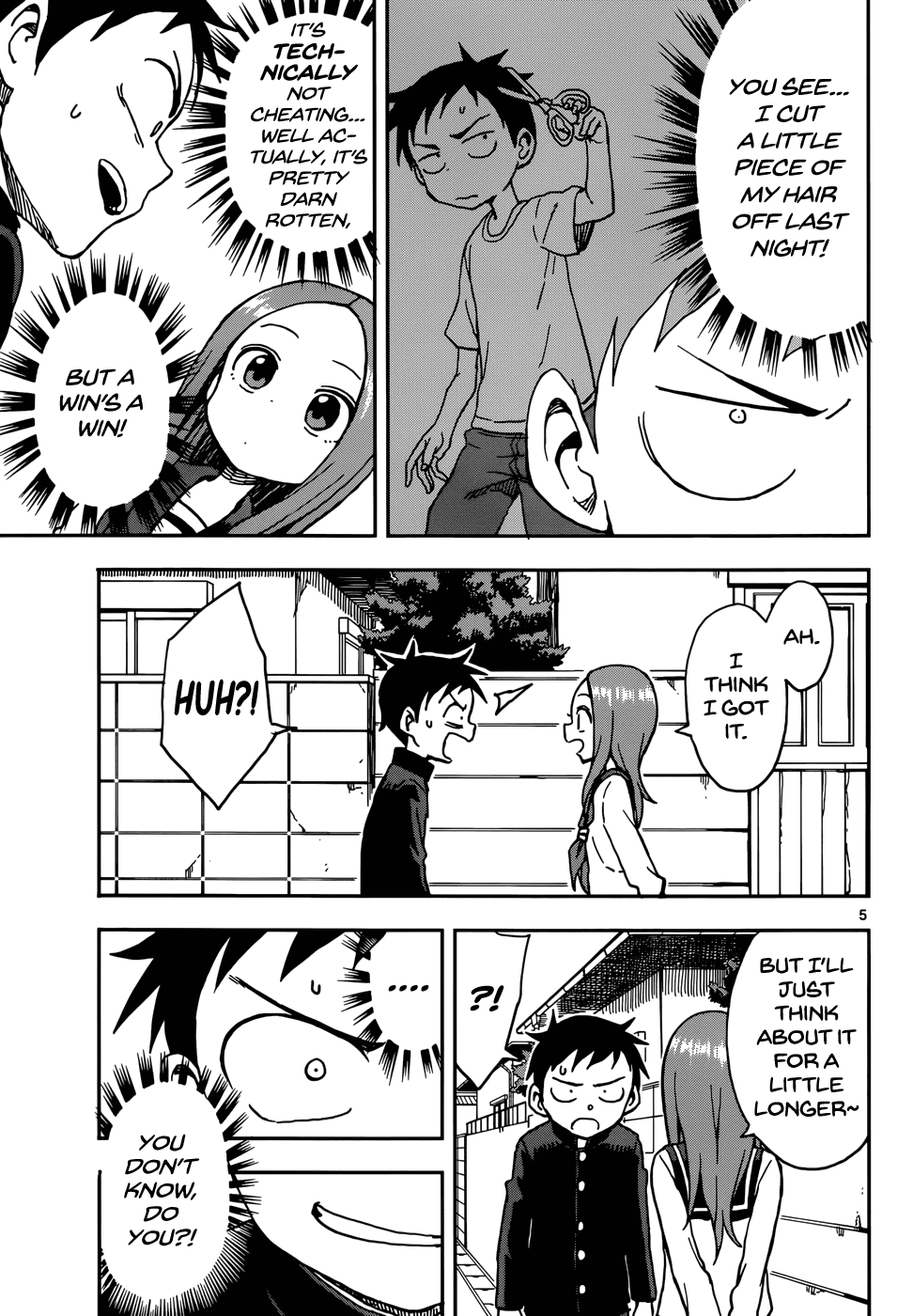 Karakai Jouzu No Takagi-San chapter 74 - page 5