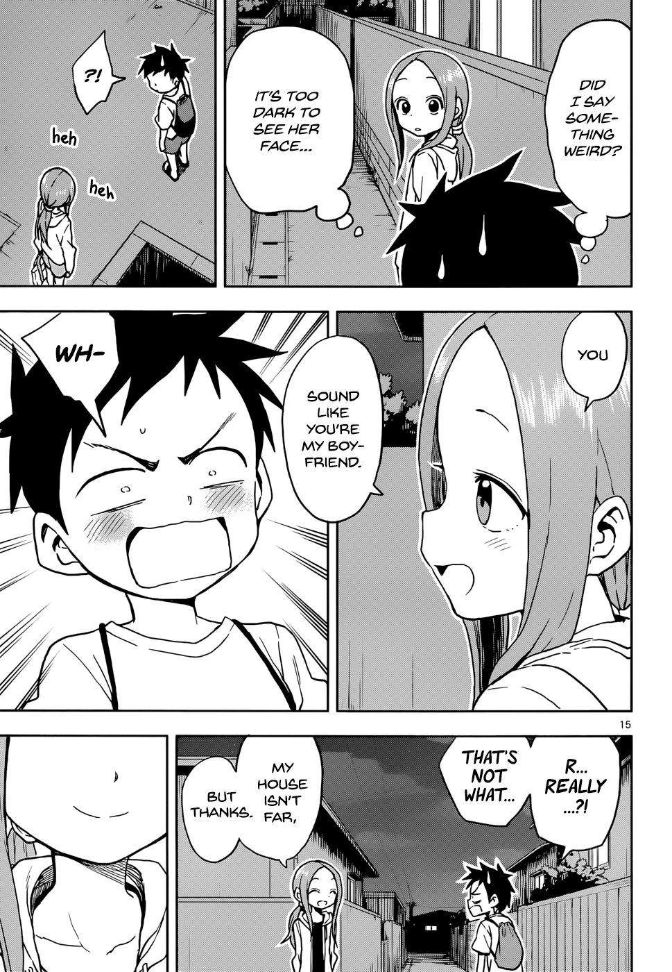 Karakai Jouzu No Takagi-San chapter 109 - page 15