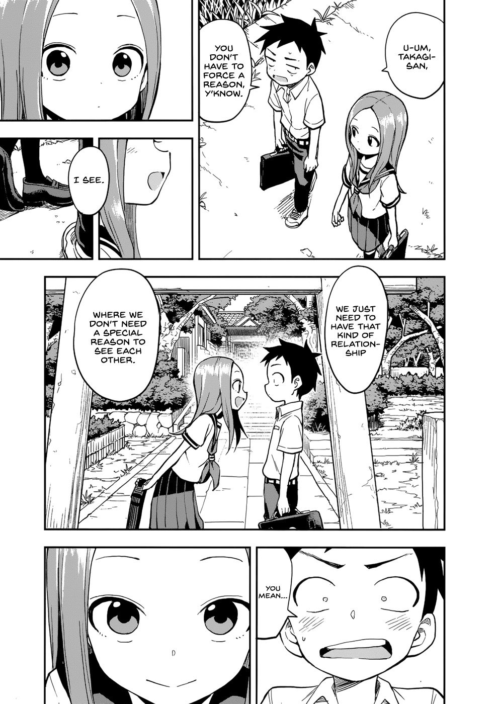 Karakai Jouzu No Takagi-San chapter 161.5 - page 7