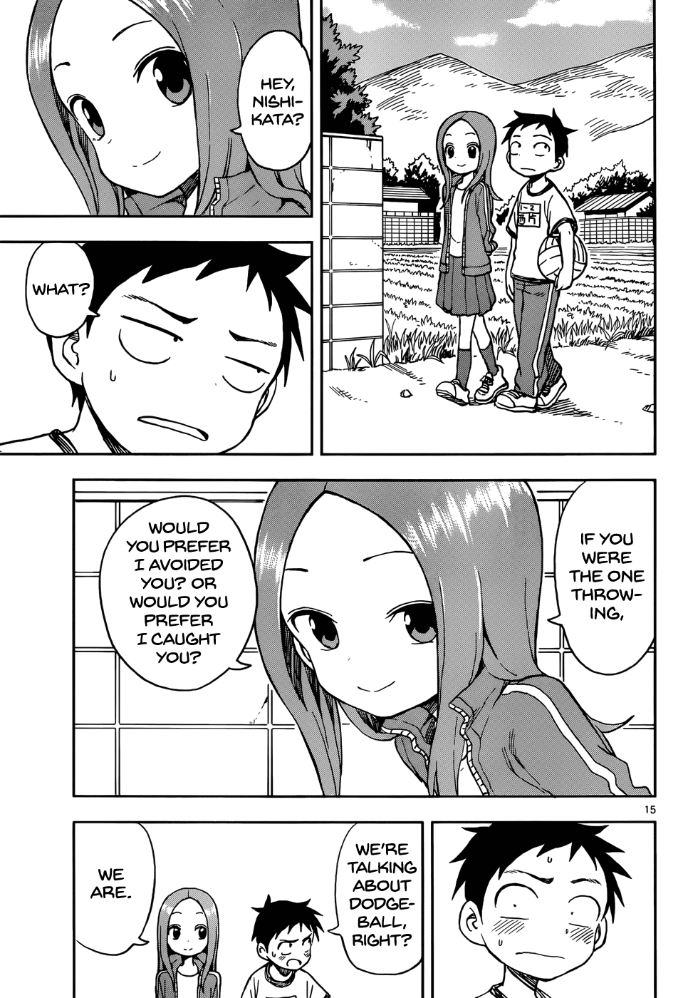 Karakai Jouzu No Takagi-San chapter 75 - page 15