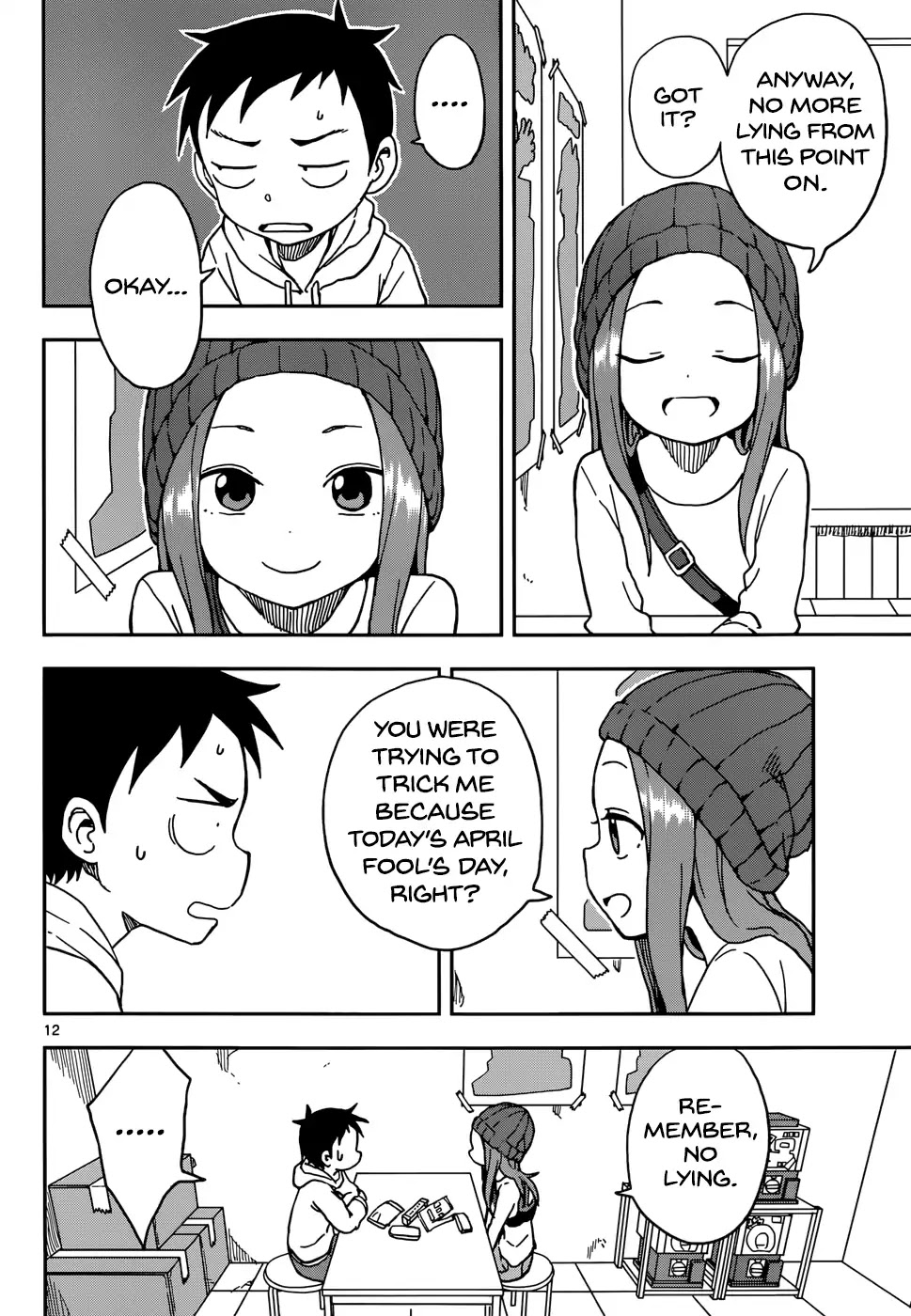 Karakai Jouzu No Takagi-San chapter 77 - page 11