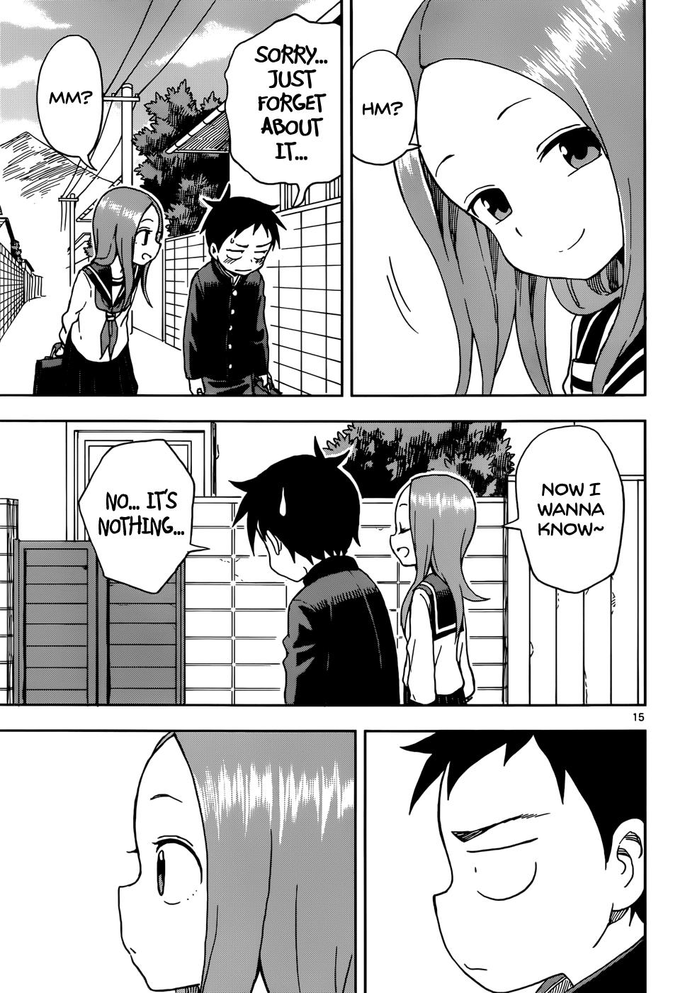 Karakai Jouzu No Takagi-San chapter 78 - page 15