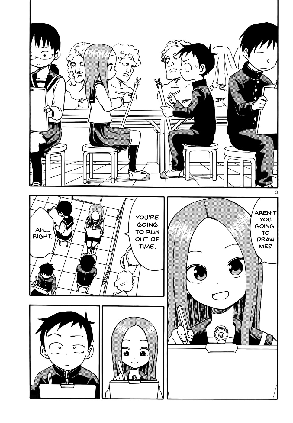 Karakai Jouzu No Takagi-San chapter 50 - page 3