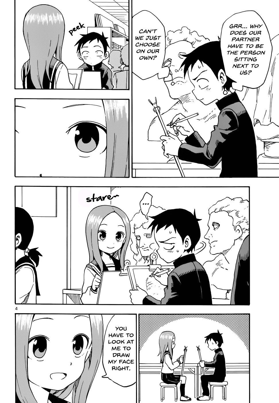 Karakai Jouzu No Takagi-San chapter 50 - page 4