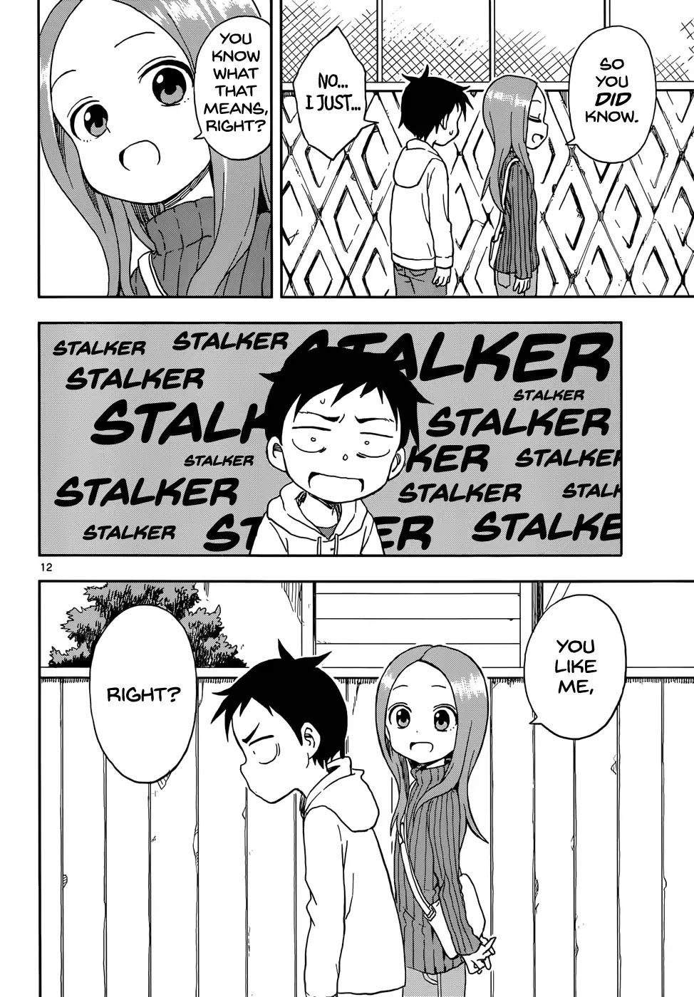 Karakai Jouzu No Takagi-San chapter 80 - page 12