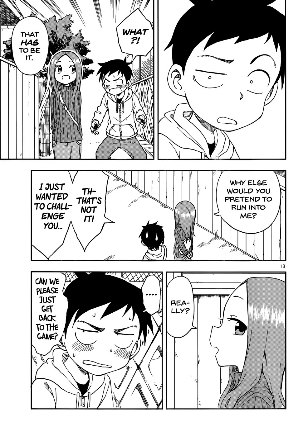 Karakai Jouzu No Takagi-San chapter 80 - page 13