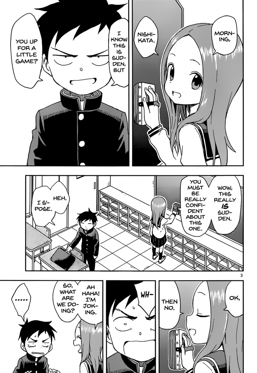 Karakai Jouzu No Takagi-San chapter 82 - page 4