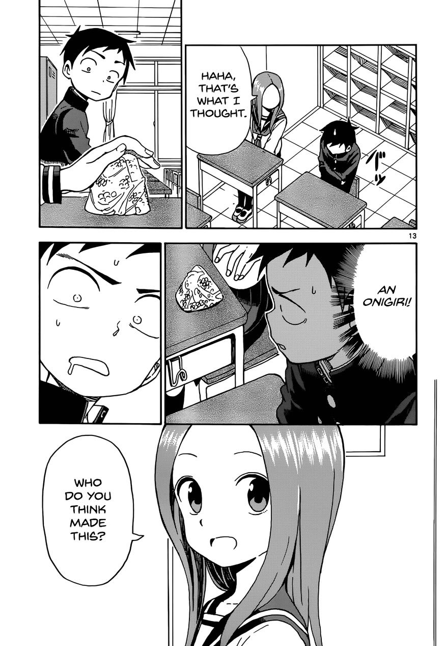 Karakai Jouzu No Takagi-San chapter 54 - page 13