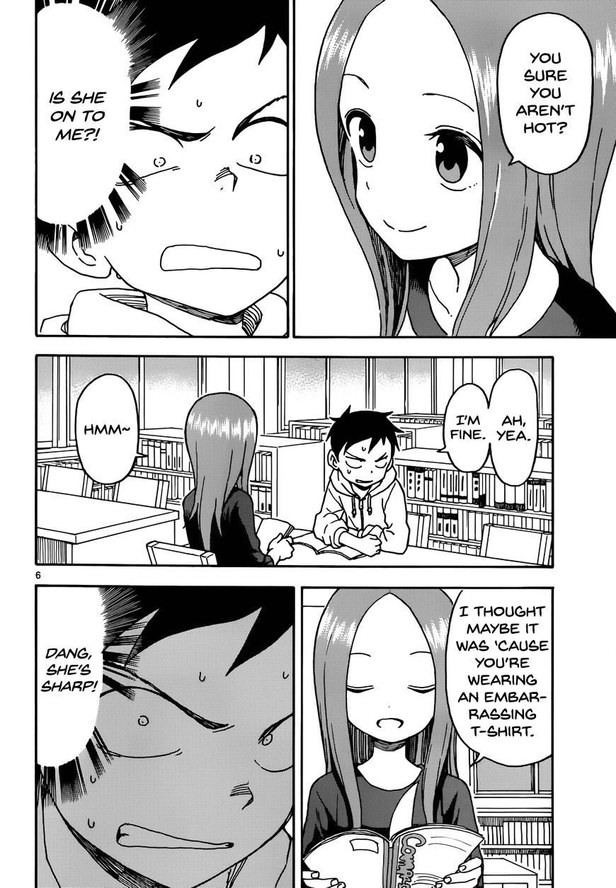 Karakai Jouzu No Takagi-San chapter 55 - page 6