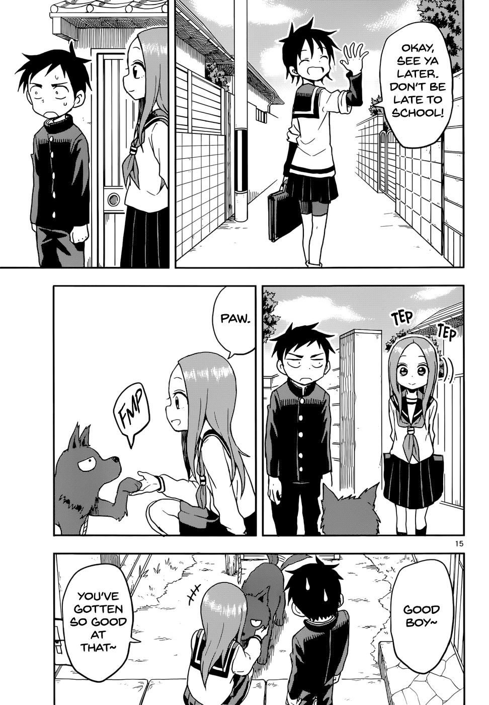 Karakai Jouzu No Takagi-San chapter 85 - page 15