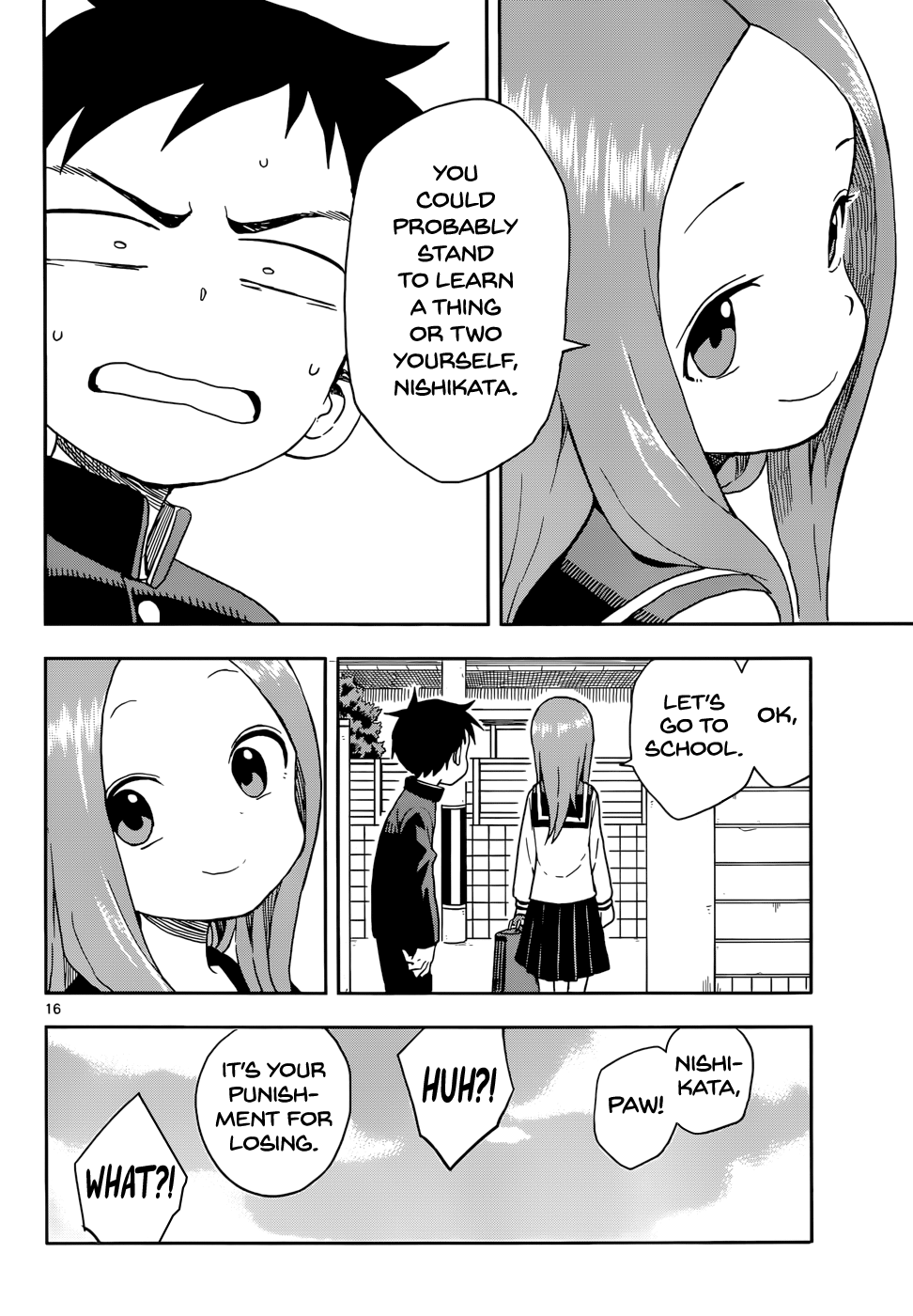 Karakai Jouzu No Takagi-San chapter 85 - page 16