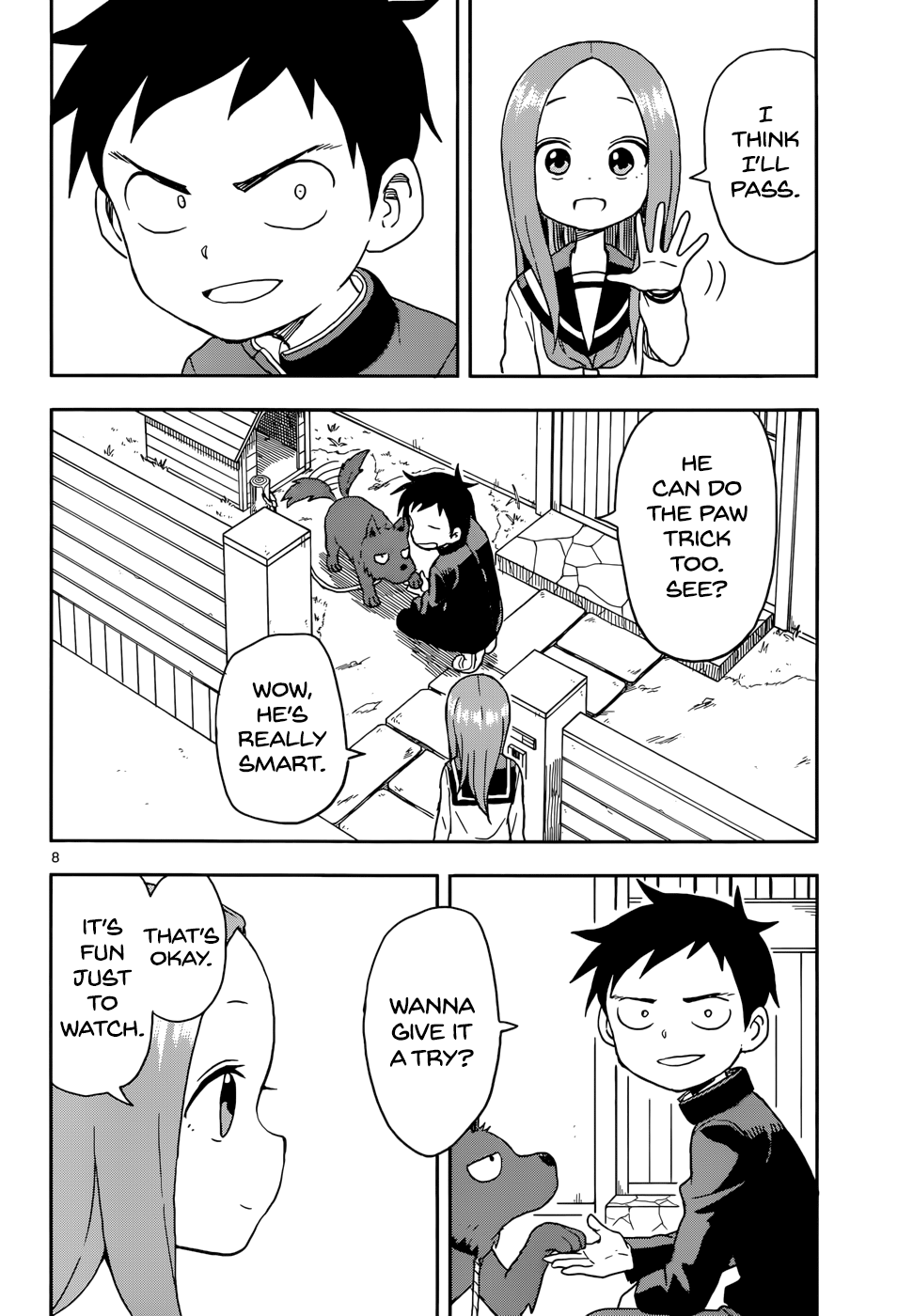 Karakai Jouzu No Takagi-San chapter 85 - page 8