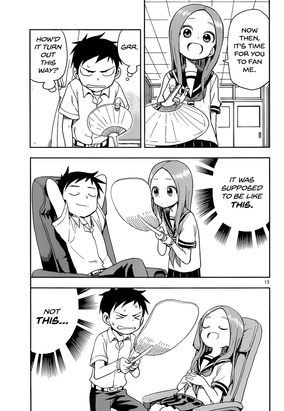 Karakai Jouzu No Takagi-San chapter 86 - page 13