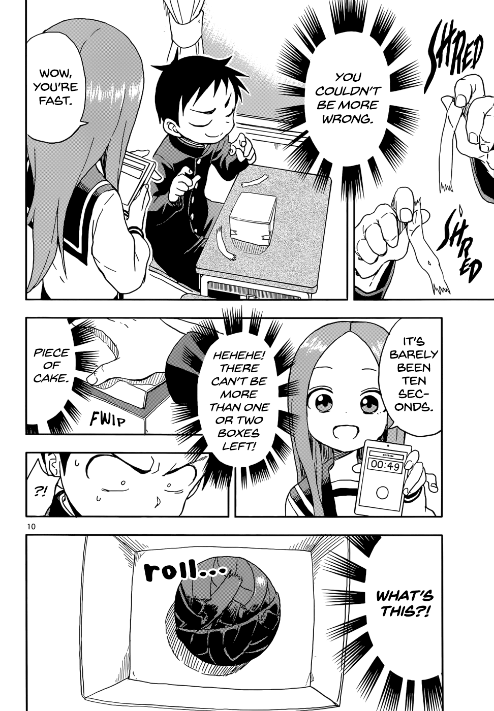 Karakai Jouzu No Takagi-San chapter 87 - page 10