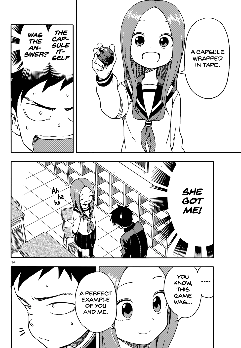 Karakai Jouzu No Takagi-San chapter 87 - page 14