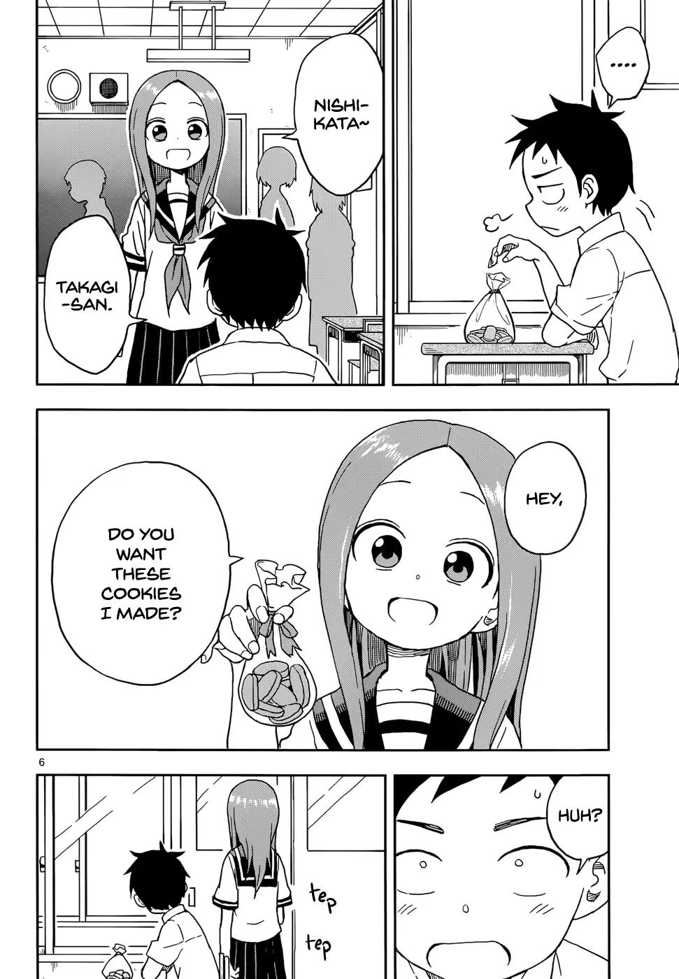 Karakai Jouzu No Takagi-San chapter 88 - page 6