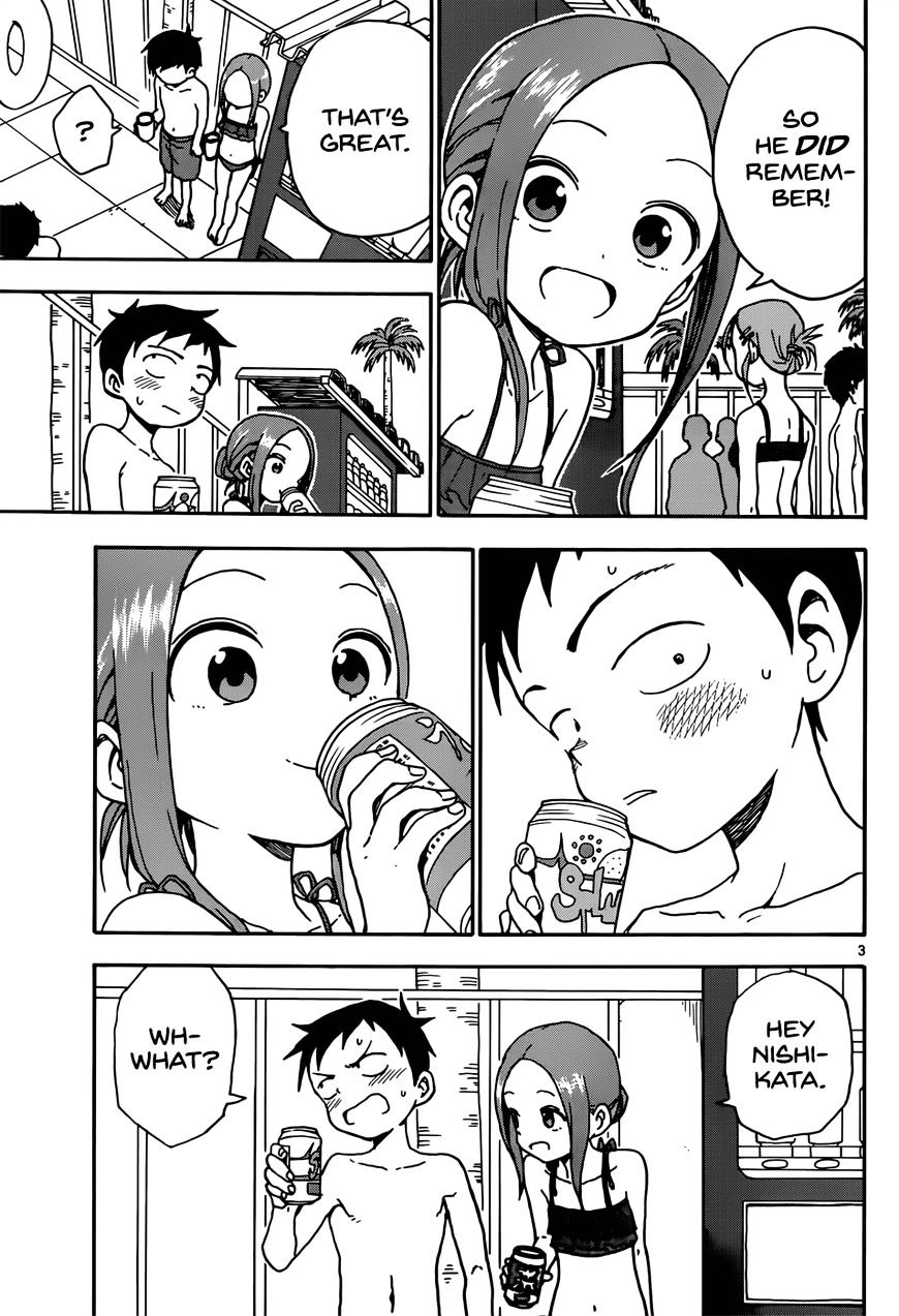 Karakai Jouzu No Takagi-San chapter 59 - page 3