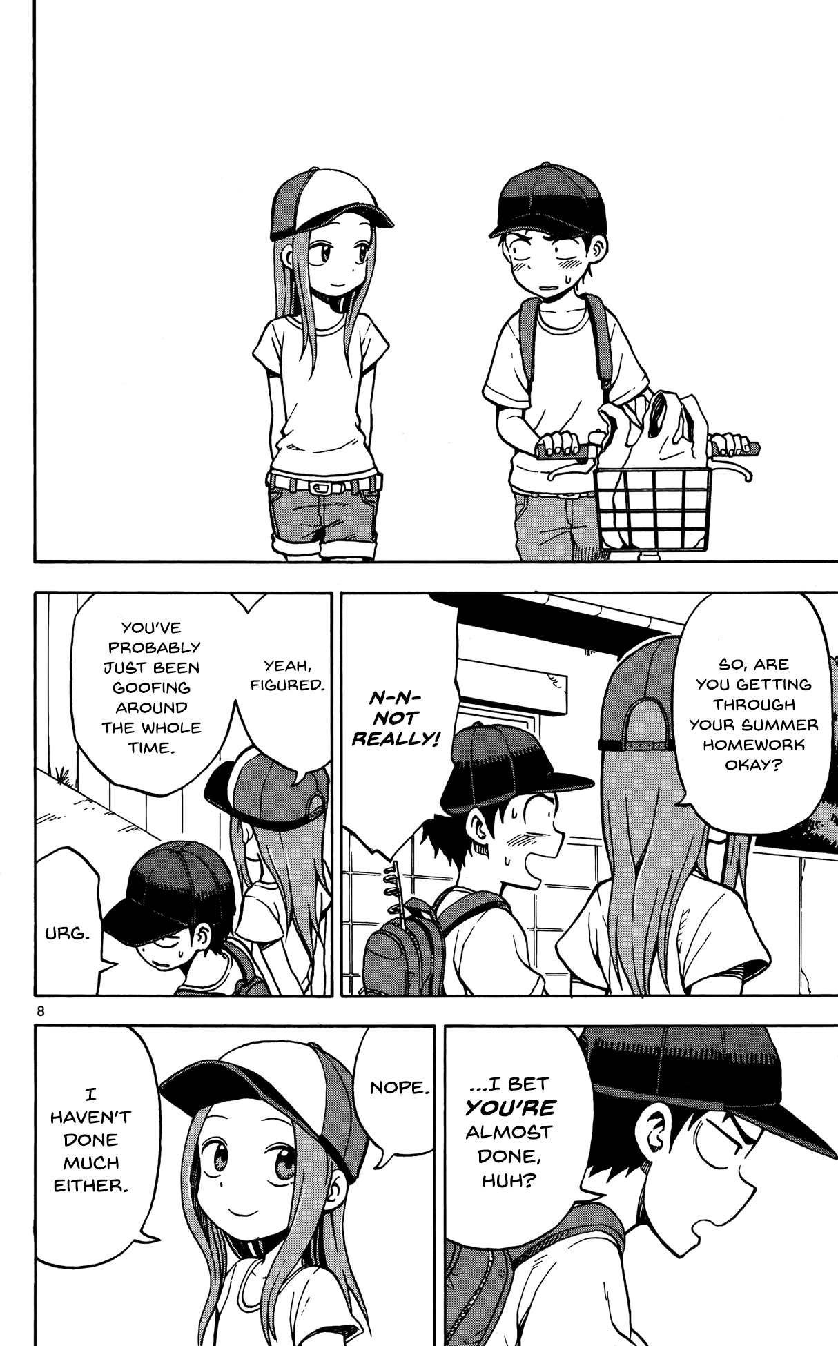 Karakai Jouzu No Takagi-San chapter 59.5 - page 9