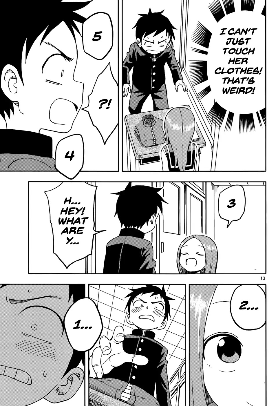 Karakai Jouzu No Takagi-San chapter 91 - page 13