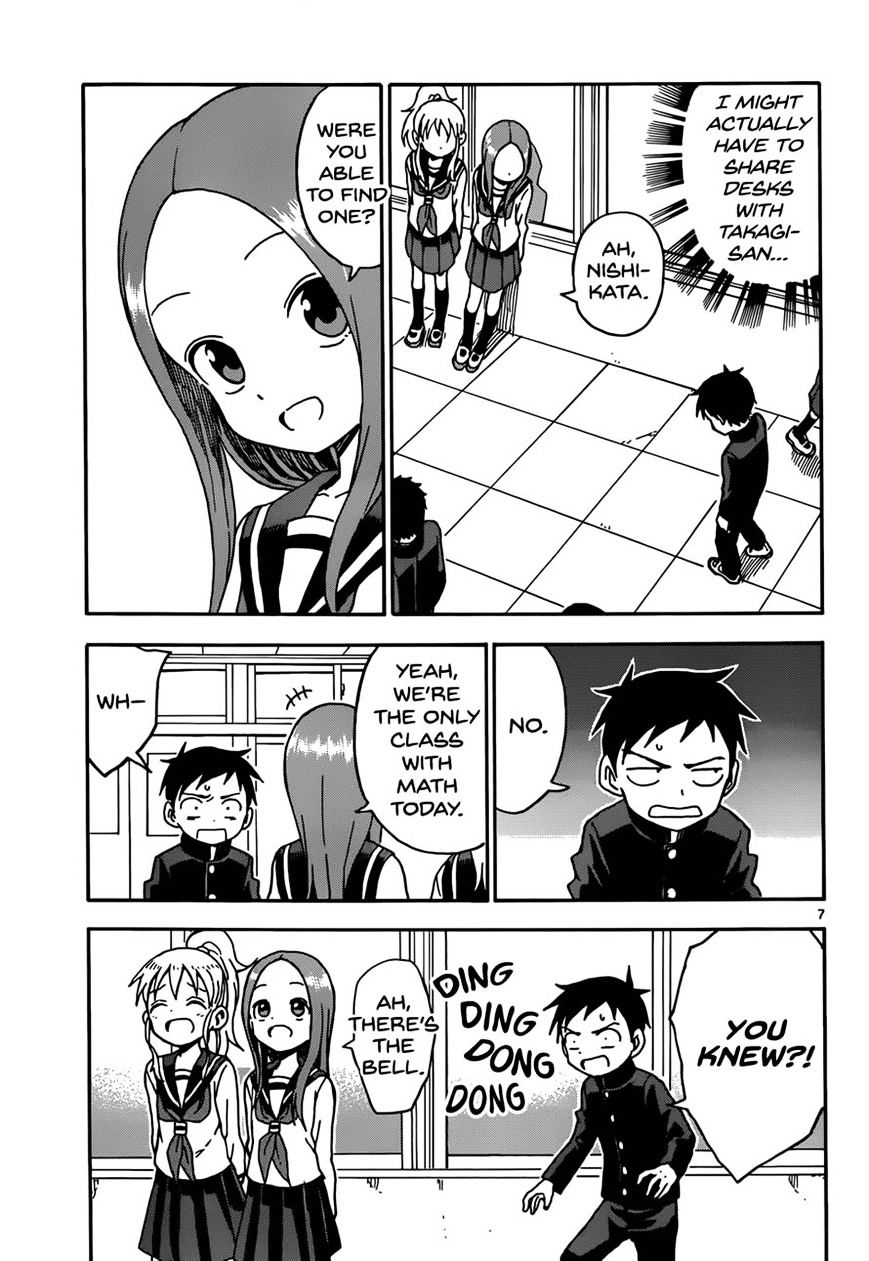 Karakai Jouzu No Takagi-San chapter 61 - page 7