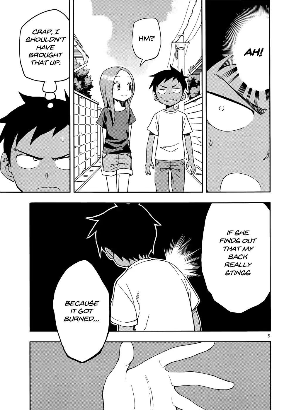 Karakai Jouzu No Takagi-San chapter 92 - page 5