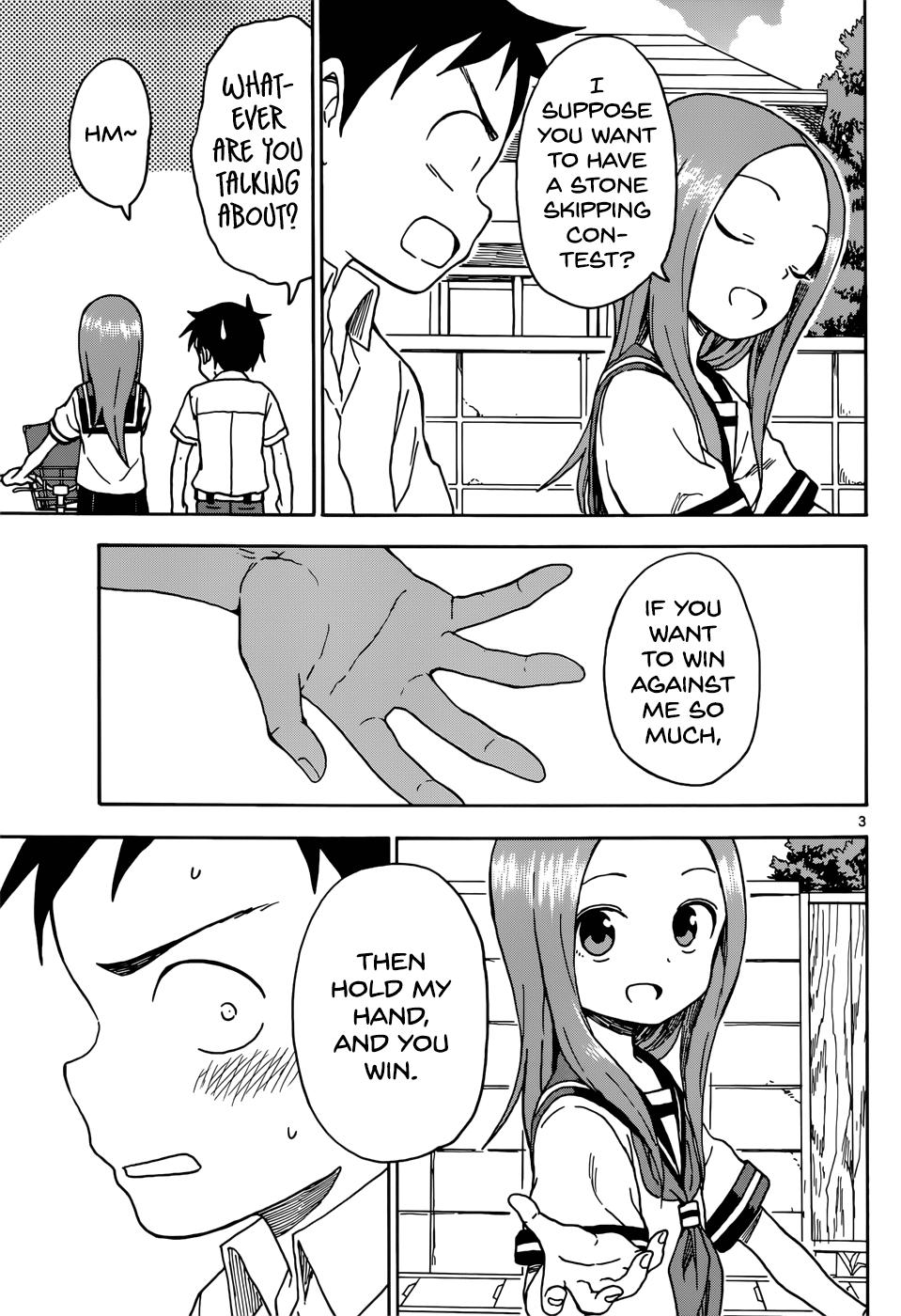 Karakai Jouzu No Takagi-San chapter 64 - page 3