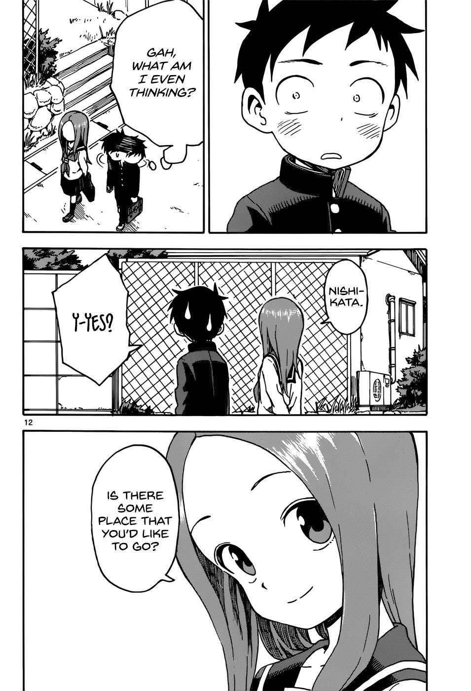 Karakai Jouzu No Takagi-San chapter 66 - page 12