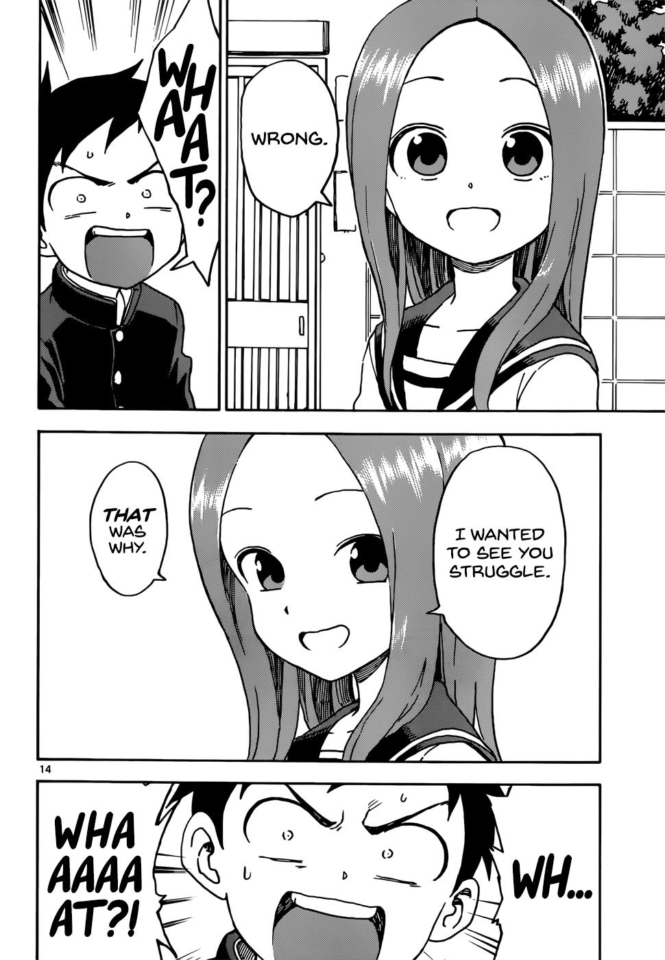 Karakai Jouzu No Takagi-San chapter 67 - page 15